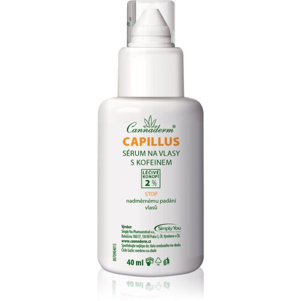 Cannaderm Cannaderm Capillus Caffeine hair serum серум за коса с кофеин 40 мл.