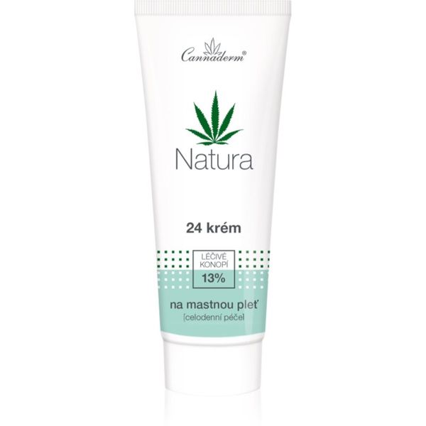 Cannaderm Cannaderm Natura Cream for Oily Skin дневен и нощен крем за мазна кожа 75 гр.