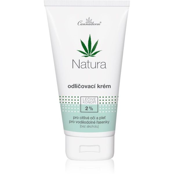 Cannaderm Cannaderm Natura Make-up remover cream нежен крем за почистване на лице с конопено масло 150 мл.