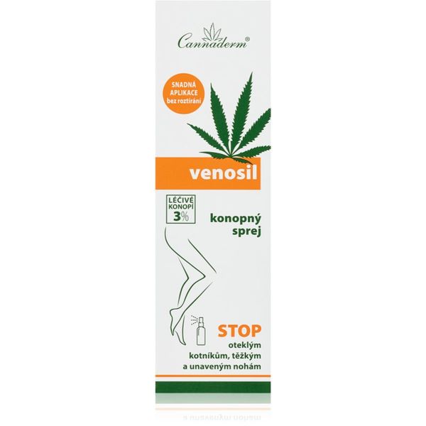Cannaderm Cannaderm Venosil cannabis spray спрей за крака с активен коноп 150 мл.