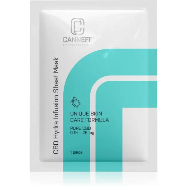 Canneff Canneff Balance CBD Hydra Infusion Sheet Mask хидратираща платнена маска 1 бр.