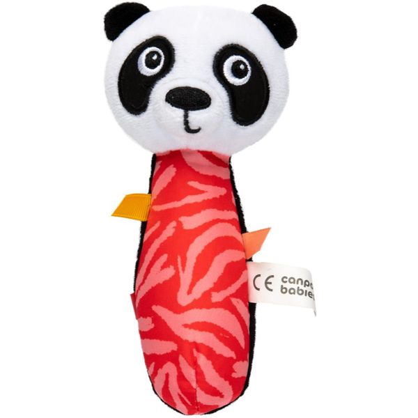 Canpol Babies Canpol babies BabiesBoo Sensory Toy with Squeaker писукаща играчка Panda 1 бр.