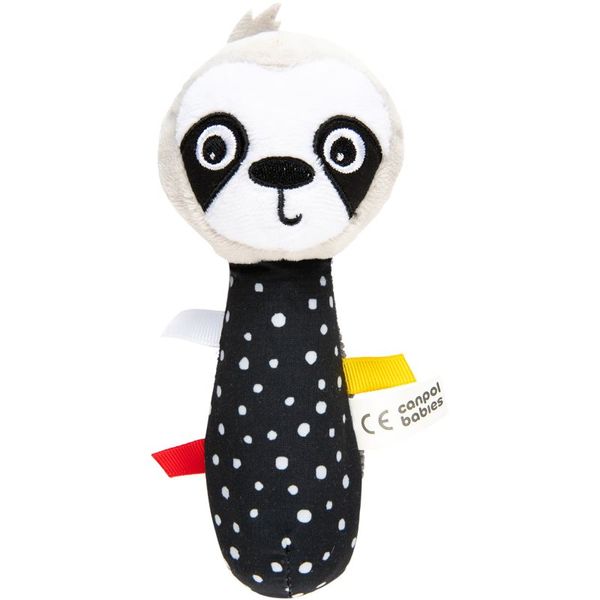 Canpol Babies Canpol babies BabiesBoo Sensory Toy with Squeaker писукаща играчка Sloth 1 бр.