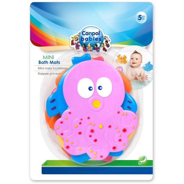 Canpol Babies Canpol babies Bath подложка против хлъзгане за ваната мини 5 бр.