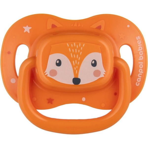 Canpol Babies Canpol babies Cute Animals Soother 0-6m биберон Orange 1 бр.