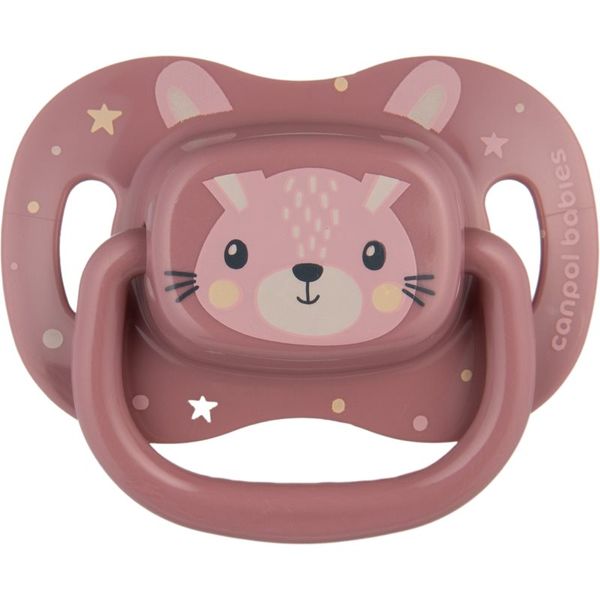 Canpol Babies Canpol babies Cute Animals Soother 0-6m биберон Pink 1 бр.