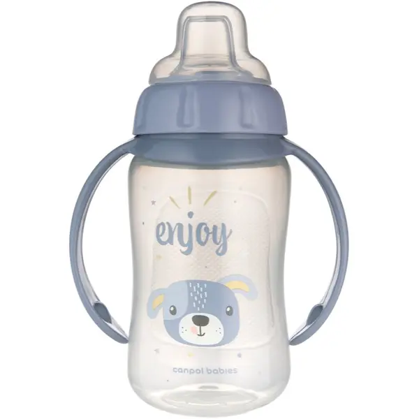 Canpol babies Canpol babies Cute Animals Training Cup преходна чаша Dog 6m+ 320 мл.