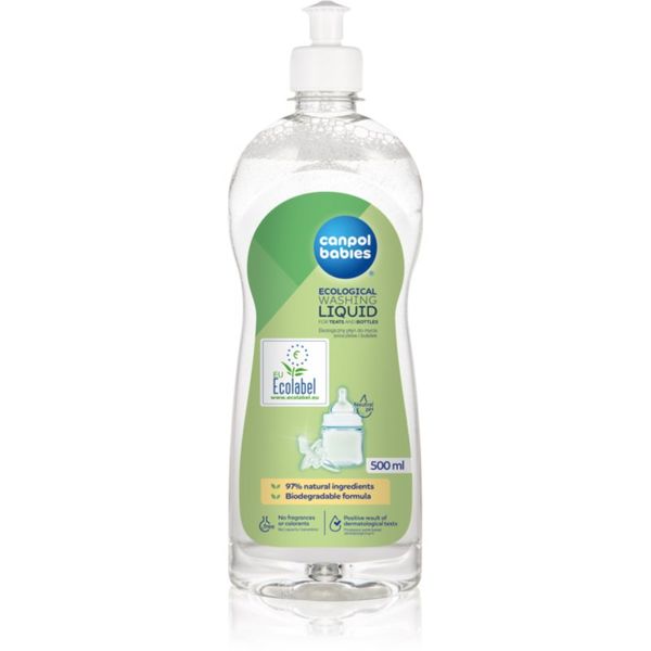 Canpol Babies Canpol babies Ecological Washing Liquid почистващ препарат за бебешки аксесоари 500 мл.