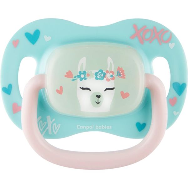 Canpol Babies Canpol babies Exotic Animals 18m+ биберон Lama 1 бр.