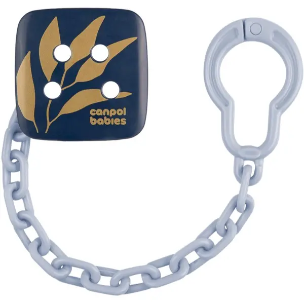 Canpol babies Canpol babies Gold Soothers Holder верижка за биберон Blue 1 бр.
