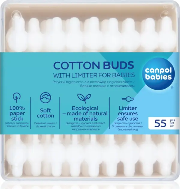 Canpol babies Canpol babies Hygiene клечки за уши за деца 56 бр.