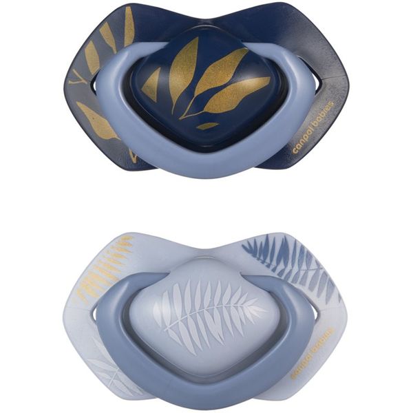 Canpol Babies Canpol babies Light Touch Gold биберон 18m+ Blue 2 бр.