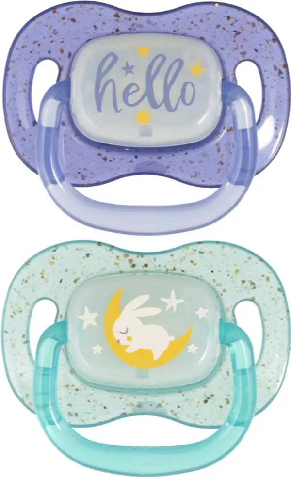 Canpol babies Canpol babies NIGHTGLOW Boy биберон 6-18 m 2 бр.