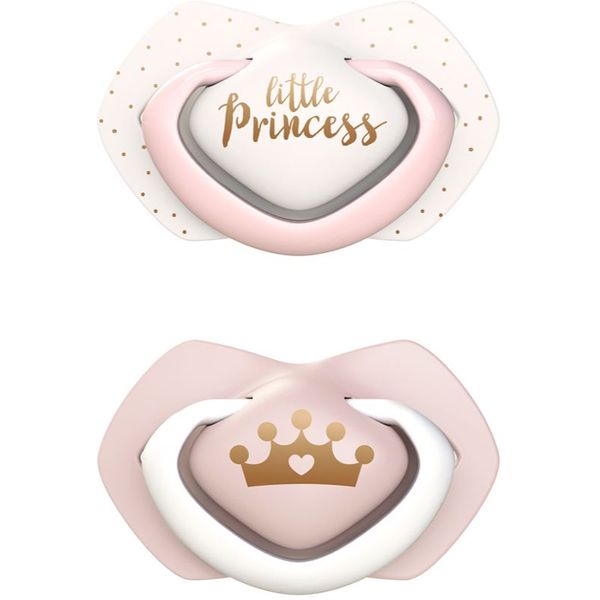 Canpol Babies Canpol babies Royal Baby B 6-18 m биберон Pink 2 бр.