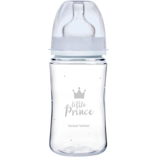 Canpol Babies Canpol babies Royal Baby бебешко шише 3m+ Blue 240 мл.