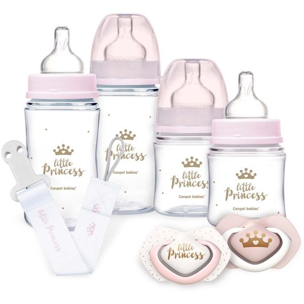 Canpol Babies Canpol babies Royal Baby Set подаръчен комплект за деца от раждането им Pink 1 бр.