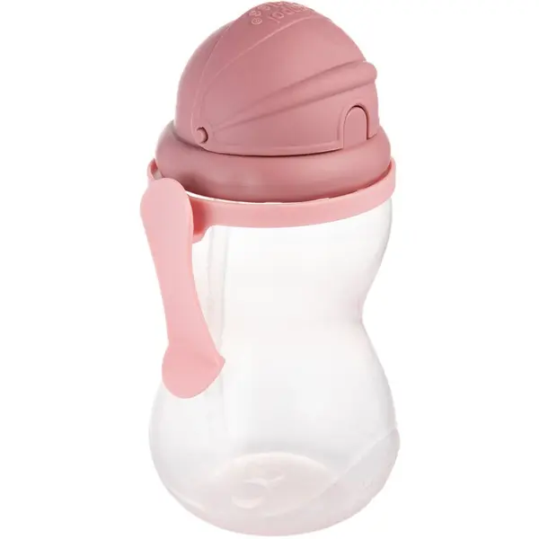 Canpol babies Canpol babies Sport Cup спортна бутилка със сламка Pink 12m+ 370 мл.
