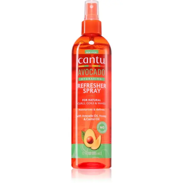 CANTU CANTU Avocado Refresher Spray хидратиращ спрей за коса за чуплива и къдрава коса 355 мл.