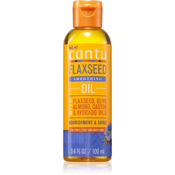 CANTU CANTU FlaxSeed Smoothing Oil хидратиращо и подхранващо масло за коса 100 мл.