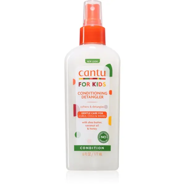 CANTU CANTU For Kids Care Detangler спрей за по-лесно разресване на косата за чуплива и къдрава коса 177 мл.