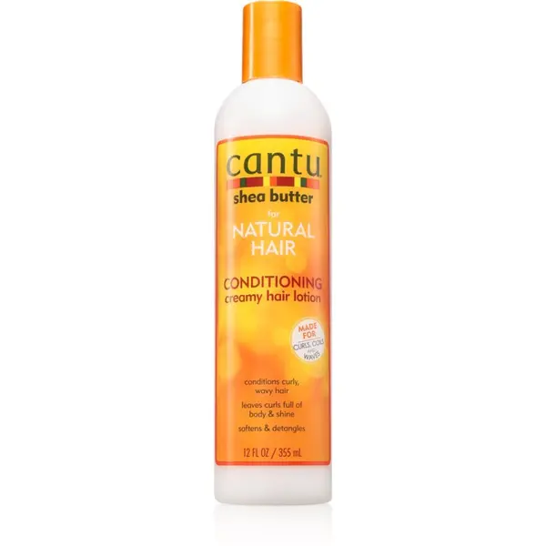 CANTU CANTU Shea Butter Creamy Lotion тоник за коса за естествен вид 355 мл.