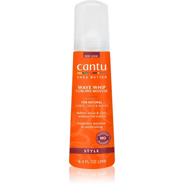 CANTU CANTU Shea Butter Curling Mousse стилизираща пяна за къдрава коса 248 мл.