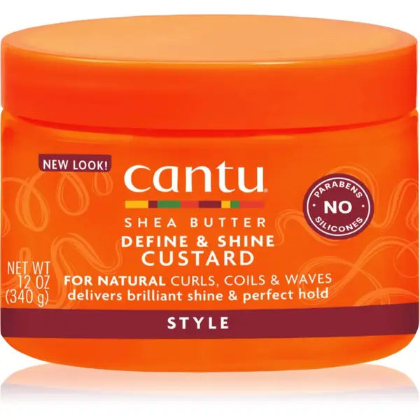 CANTU CANTU Shea Butter Custard гел за коса за фиксиране и оформяне 354 мл.