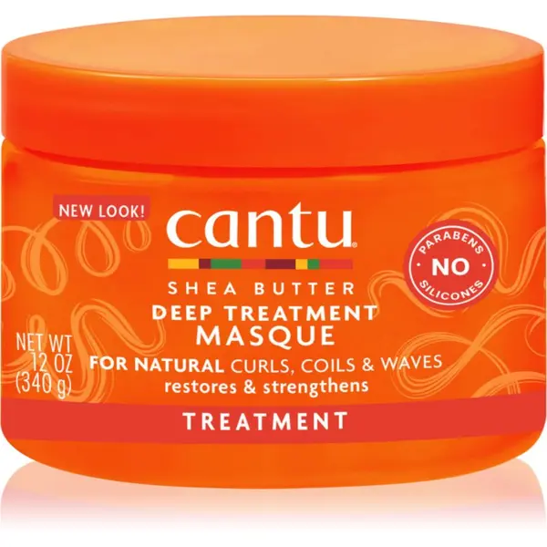CANTU CANTU Shea Butter Deep Treatment Mask дълбоко регенерираща маска за чуплива и къдрава коса 340 гр.