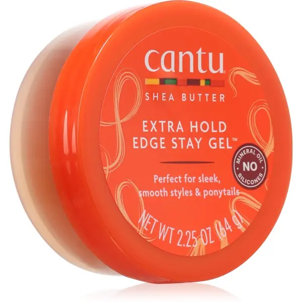 CANTU CANTU Shea Butter Extra Hold Edge фиксиращ гел за чуплива и къдрава коса с масло от шеа 67 мл.
