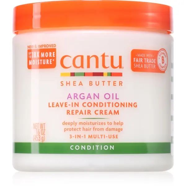 CANTU CANTU Shea Butter Leave-In Conditioning Cream балсам-крем за коса 453 гр.