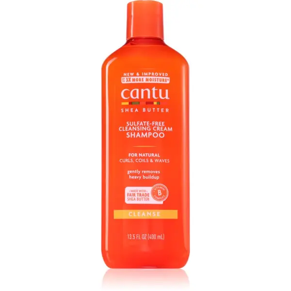 CANTU CANTU Shea Butter Shampoo хидратиращ шампоан за чуплива и къдрава коса 400 мл.