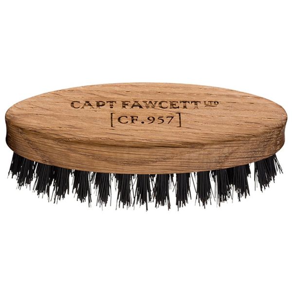 Captain Fawcett Captain Fawcett Accessories Moustache Brush четка за мустак с косъм от глиган 1 бр.