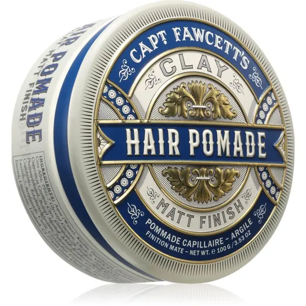 Captain Fawcett Captain Fawcett Clay Hair Pomade матиращ брилянтин за коса за мъже 100 гр.