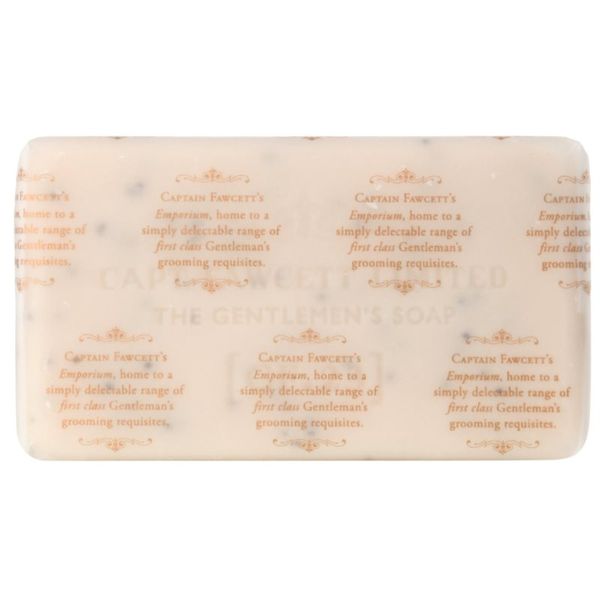 Captain Fawcett Captain Fawcett Expedition Reserve почистващ сапун за лице с пилинг ефект 165 гр.