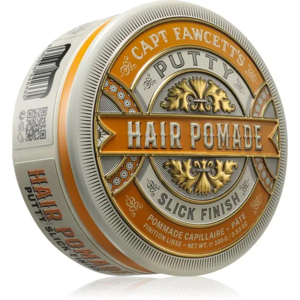 Captain Fawcett Captain Fawcett Putty Hair Pomade мляно кафе За коса за мъже 100 гр.