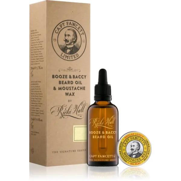 Captain Fawcett Captain Fawcett Ricki Hall´s подаръчен комплект за брадата