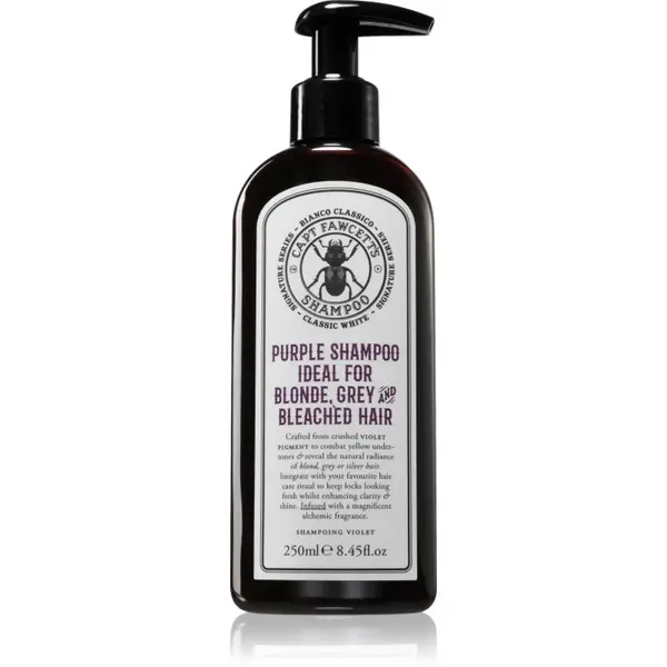 Captain Fawcett Captain Fawcett Shampoo Purple лилав тониращ шампоан за сива коса 250 мл.