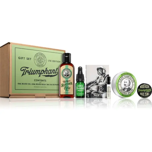 Captain Fawcett Captain Fawcett Triumphant Gift Set подаръчен комплект за мъже
