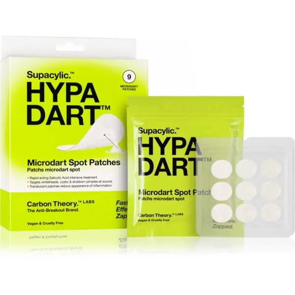 Carbon Theory Carbon Theory Hypa Dart Microdart Spot Patches лепенки за проблемна кожа против акне 9 бр.