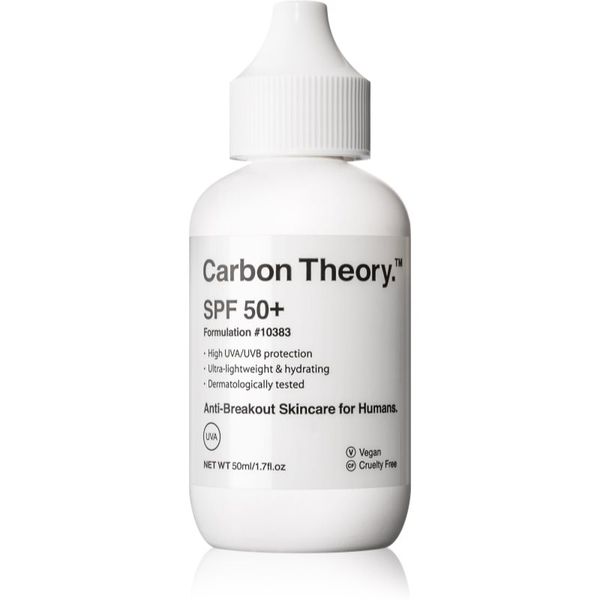 Carbon Theory Carbon Theory SPF 50+ хидратиращ защитен крем SPF 50+ 50 мл.