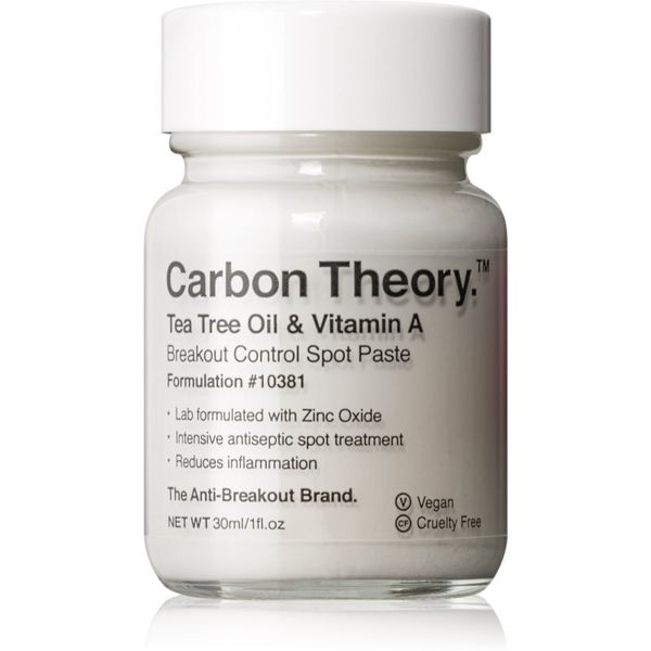 Carbon Theory Carbon Theory Tea Tree Oil & Vitamin A локална грижа против акне 30 мл.