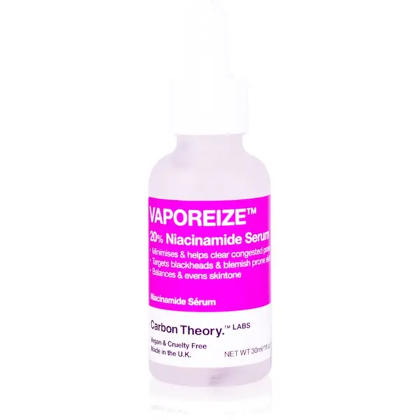 Carbon Theory Carbon Theory Vaporeize 20% Niacinamide Serum серум за лице с ниацинамид и цинк 30 мл.