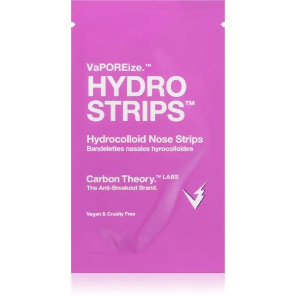 Carbon Theory Carbon Theory Vaporeize Hydro Strips почистваща лепенка за запушени пори по носа 8 бр.