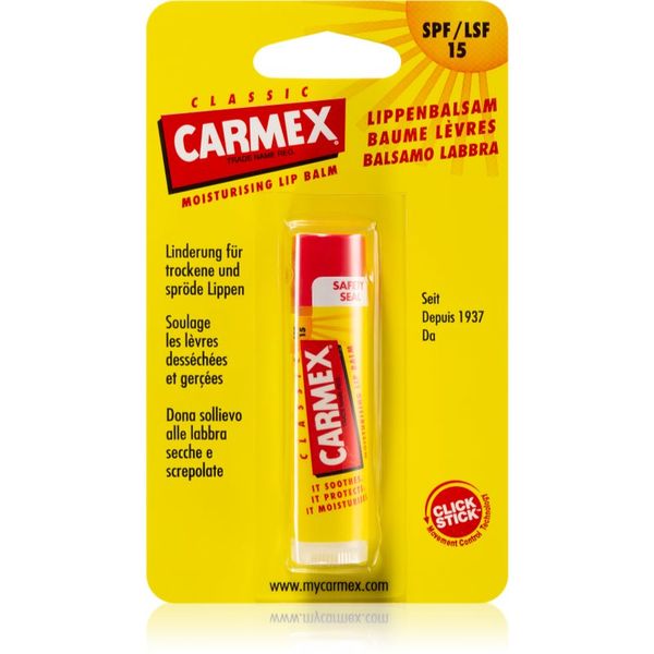 Carmex Carmex Classic хидратиращ балсам за устни в тубичка SPF 15 4.25 гр.