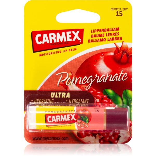 Carmex Carmex Pomegranate хидратиращ балсам за устни в тубичка SPF 15 4.25 гр.