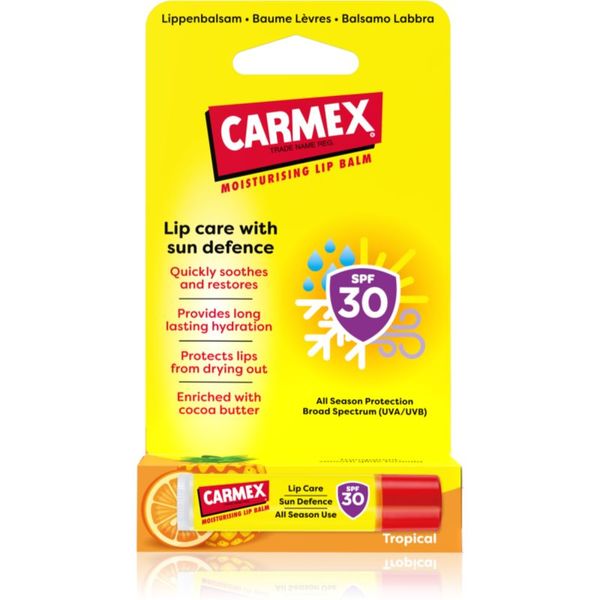 Carmex Carmex Tropical Sun Defense защитен балсам за устни SPF 30 4,25 гр.