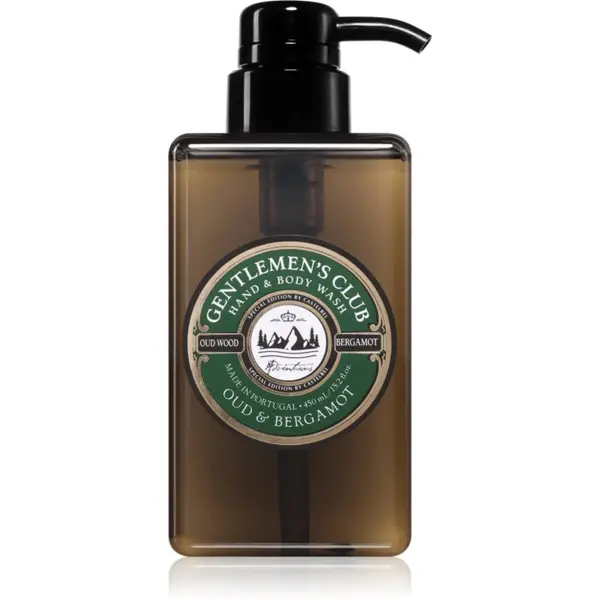 Castelbel Castelbel Gentlemen's Club Oud & Bergamot луксозен течен сапун за ръце и тяло 450 мл.