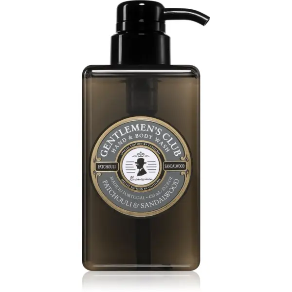 Castelbel Castelbel Gentlemen's Club Patchouli & Sandalwood луксозен течен сапун за ръце и тяло 450 мл.