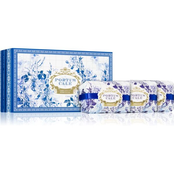 Castelbel Castelbel Portus Cale Gold & Blue твърд сапун подаръчен комплект 3x150 гр.