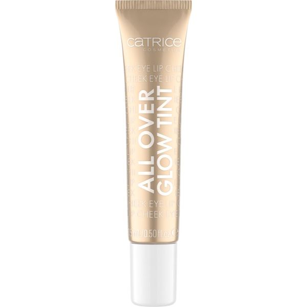 Catrice Catrice All Over Glow Tint мултифункционален грим за очи, устни и лице цвят 010 · Beaming Diamond 15 мл.